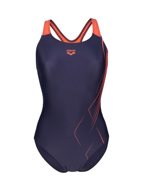 ARENA ARENA Спортен бански 'DIVE'  синьо / оранжево