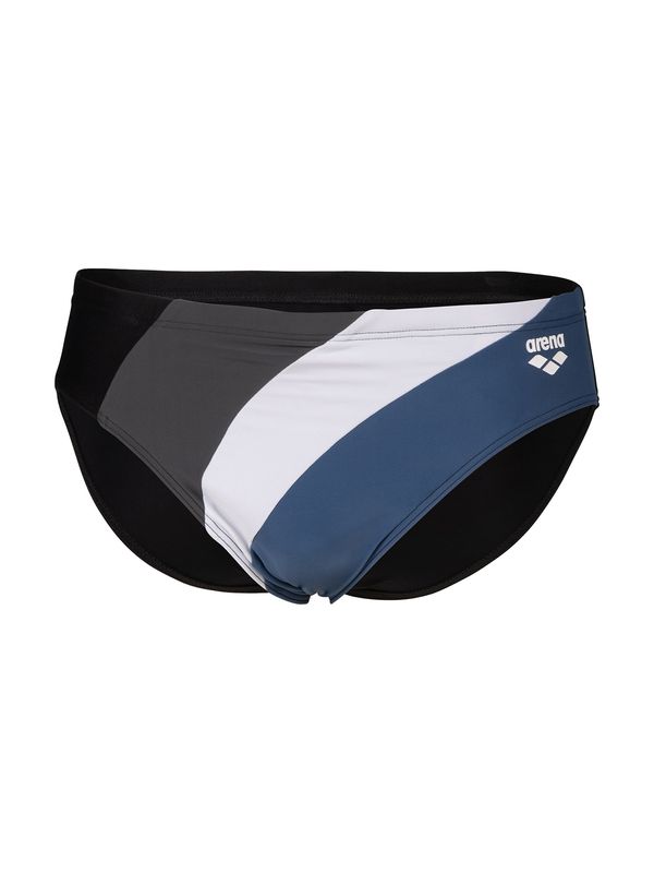 ARENA ARENA Спортен бански констюм 'WAVES PROFILE'  синьо / сиво / черно / бяло