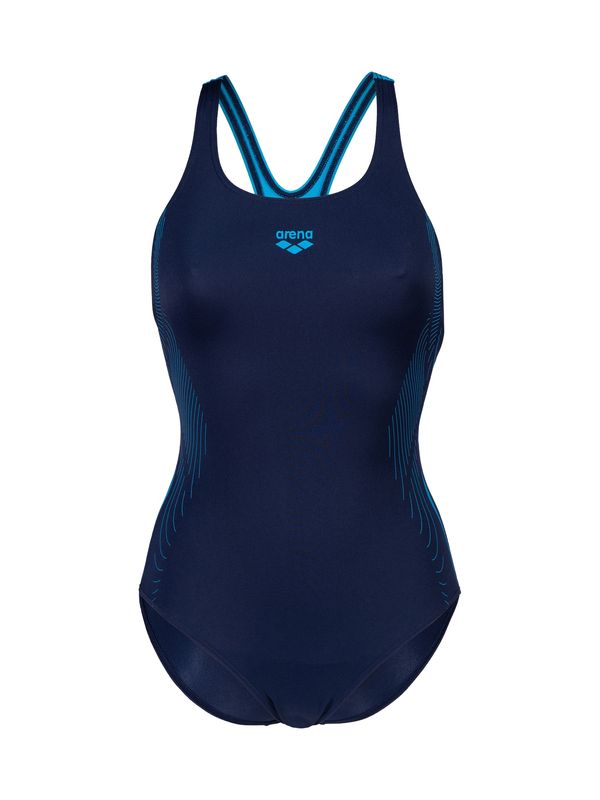 ARENA ARENA Спортен бански 'SWIM PRO BACK GRAPHIC'  синьо / неоново синьо