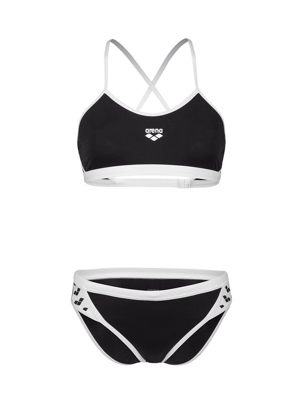 ARENA ARENA Спортни бански тип бикини 'ICONS'  черно / бяло