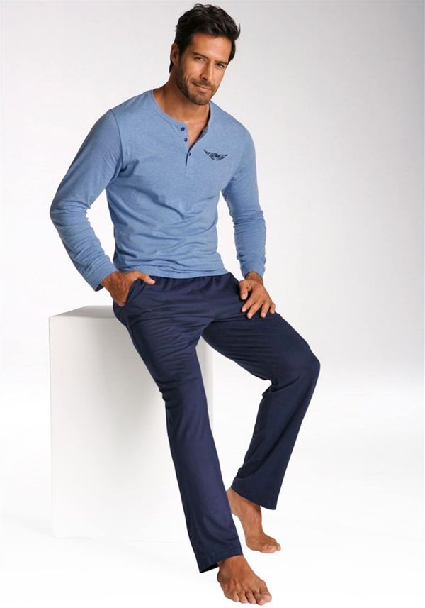 ARIZONA ARIZONA Дълга пижама  синьо