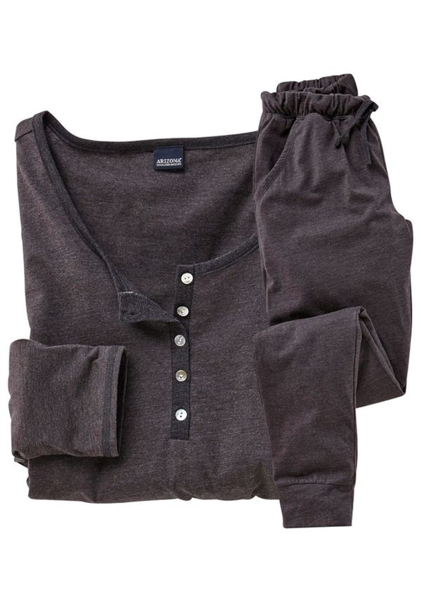 ARIZONA ARIZONA Пижама  антрацитно черно