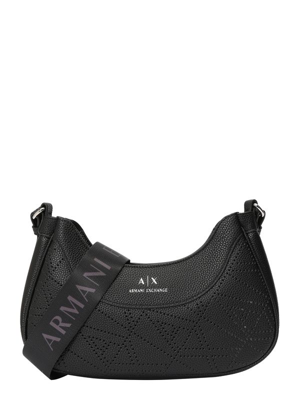 ARMANI EXCHANGE ARMANI EXCHANGE Чанта с презрамки  черно / бяло