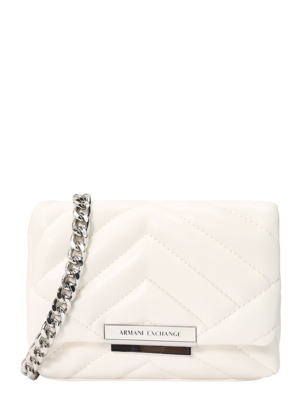 ARMANI EXCHANGE ARMANI EXCHANGE Чанта с презрамки  естествено бяло