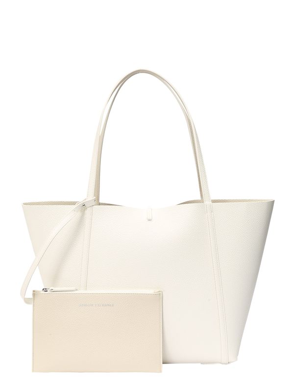 ARMANI EXCHANGE ARMANI EXCHANGE "Чанта тип ""Shopper"""  бяло