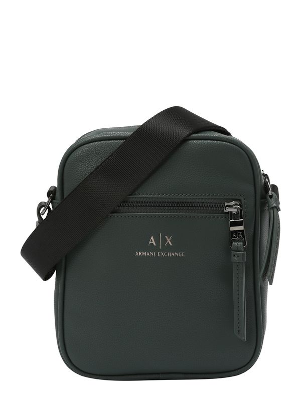 ARMANI EXCHANGE ARMANI EXCHANGE Чанта за през рамо тип преметка  злато / тъмнозелено