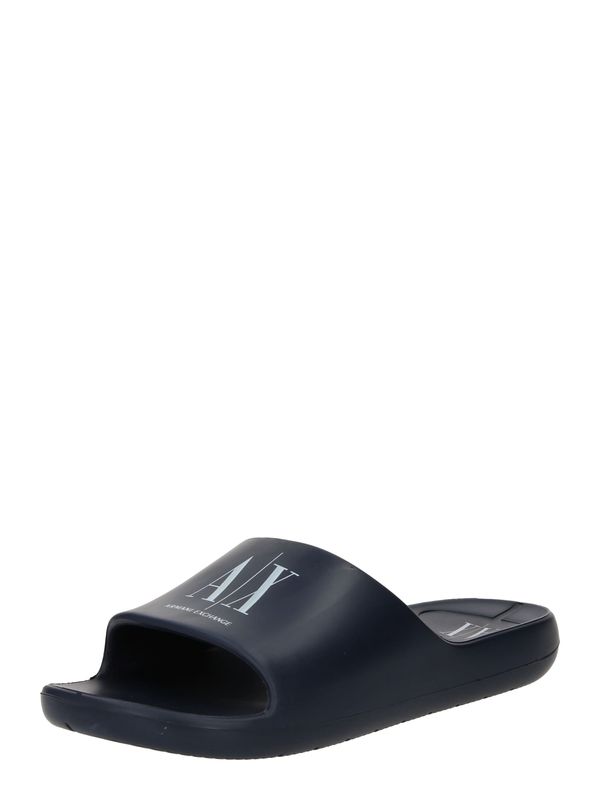 ARMANI EXCHANGE ARMANI EXCHANGE Чехли  морскосиньо / бяло