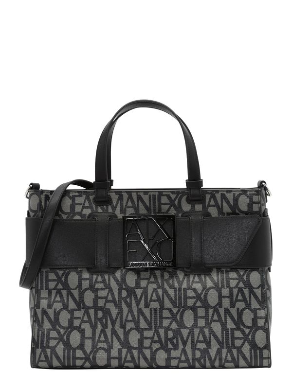 ARMANI EXCHANGE ARMANI EXCHANGE Дамска чанта  бежово / черно