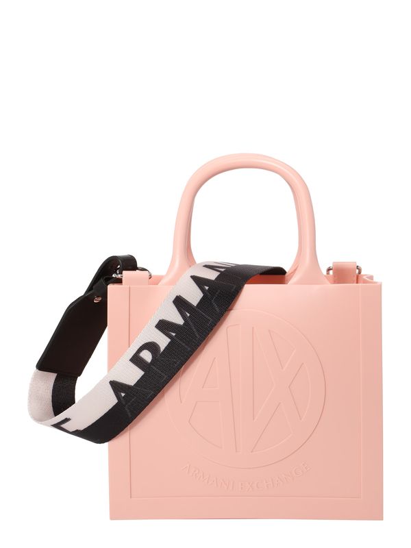 ARMANI EXCHANGE ARMANI EXCHANGE Дамска чанта  розе / черно / бяло