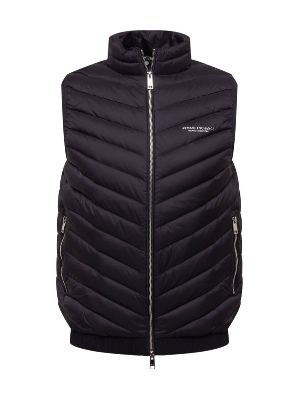 ARMANI EXCHANGE ARMANI EXCHANGE Елек  черно / бяло