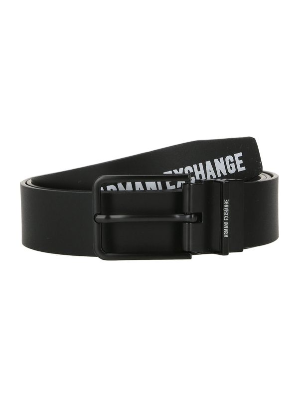 ARMANI EXCHANGE ARMANI EXCHANGE Колан  черно / бяло