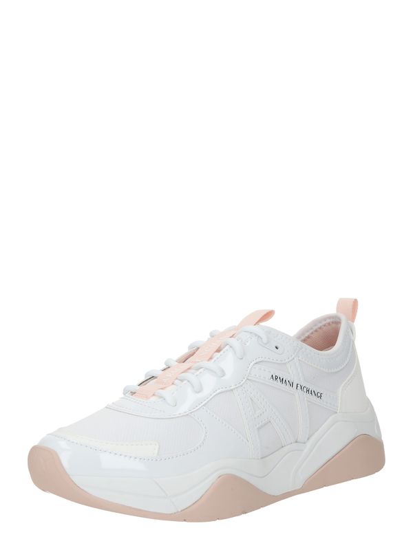 ARMANI EXCHANGE ARMANI EXCHANGE Ниски маратонки  кайсия / черно / бяло