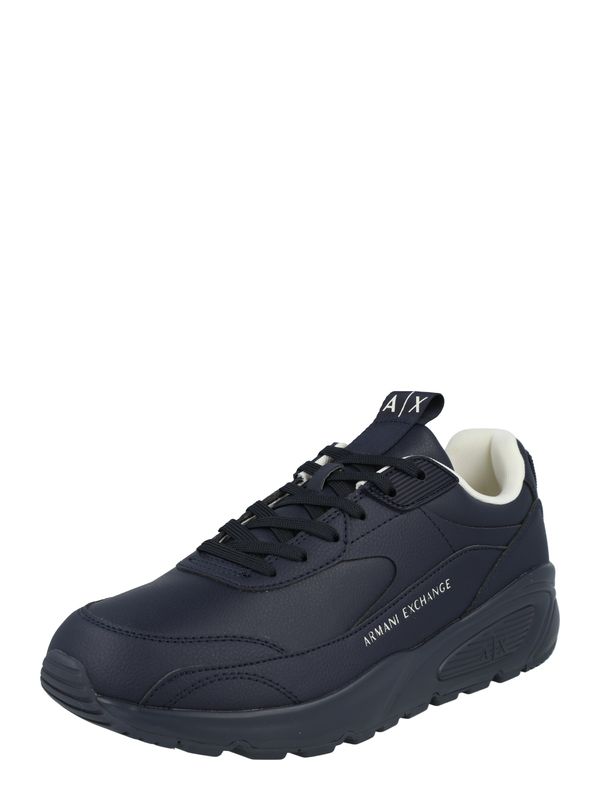 ARMANI EXCHANGE ARMANI EXCHANGE Ниски маратонки  нейви синьо / бяло