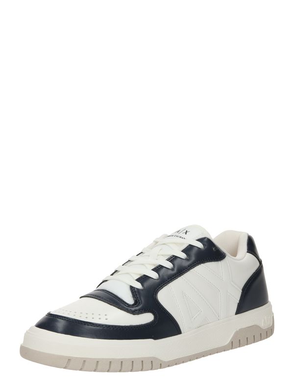 ARMANI EXCHANGE ARMANI EXCHANGE Ниски маратонки  нейви синьо / бяло