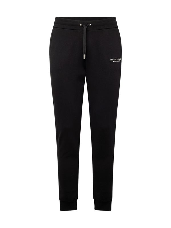 ARMANI EXCHANGE ARMANI EXCHANGE Панталон  черно / бяло