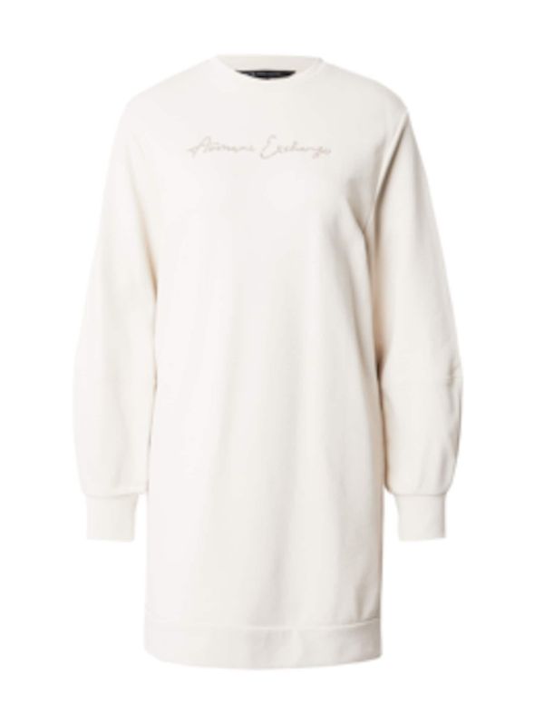 ARMANI EXCHANGE ARMANI EXCHANGE Рокля  бежово / прозрачно