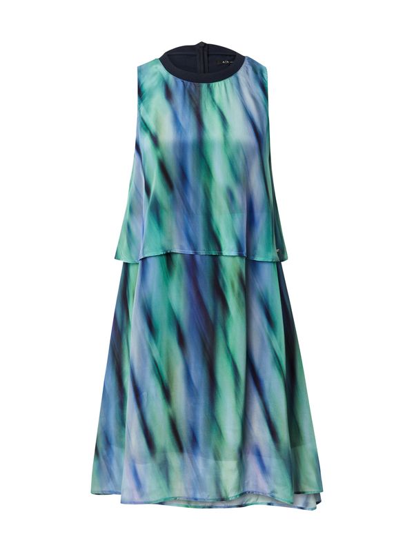 ARMANI EXCHANGE ARMANI EXCHANGE Рокля  нейви синьо / светлосиньо / зелено / светлозелено