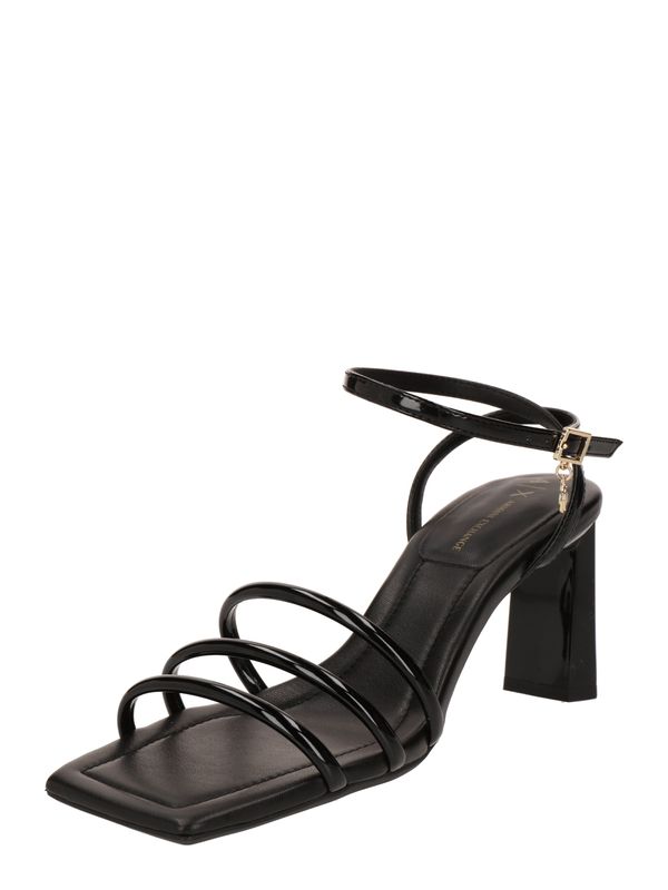 ARMANI EXCHANGE ARMANI EXCHANGE Сандали с каишка  черно