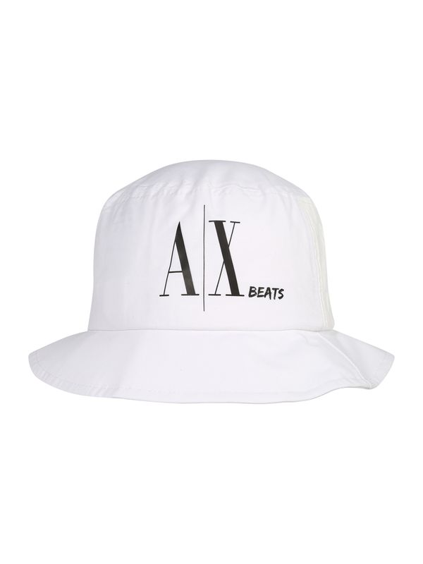 ARMANI EXCHANGE ARMANI EXCHANGE Шапка с периферия  черно / бяло