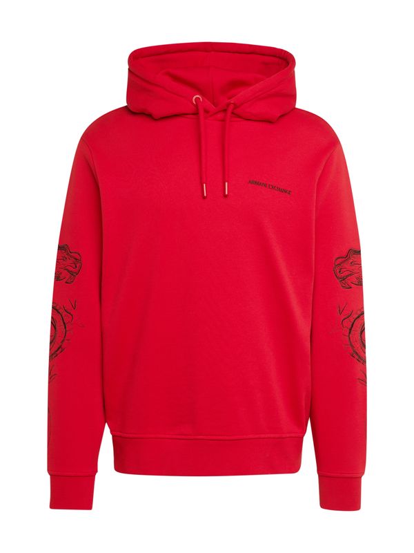 ARMANI EXCHANGE ARMANI EXCHANGE Суичър  червено / черно