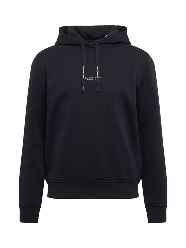 ARMANI EXCHANGE ARMANI EXCHANGE Суичър  нейви синьо / бяло