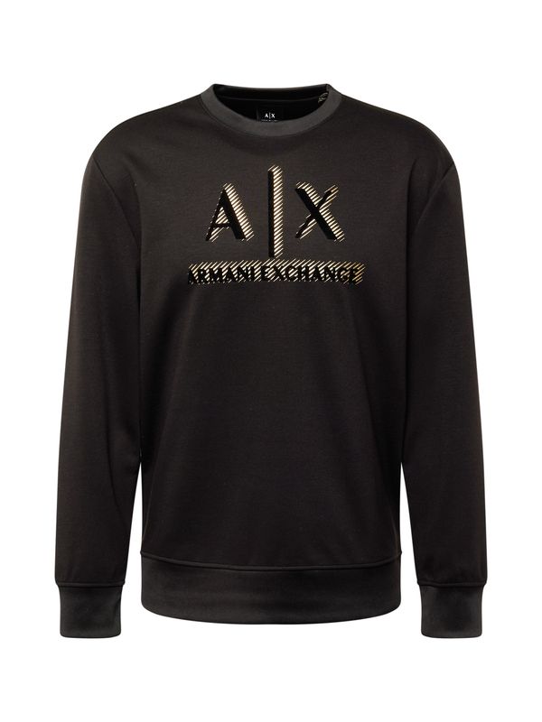 ARMANI EXCHANGE ARMANI EXCHANGE Суичър  злато / черно