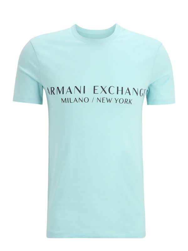 ARMANI EXCHANGE ARMANI EXCHANGE Тениска '8NZT72'  тюркоазен / черно