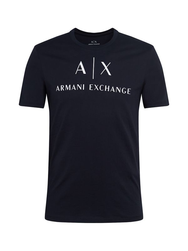 ARMANI EXCHANGE ARMANI EXCHANGE Тениска '8NZTCJ'  нейви синьо / бяло