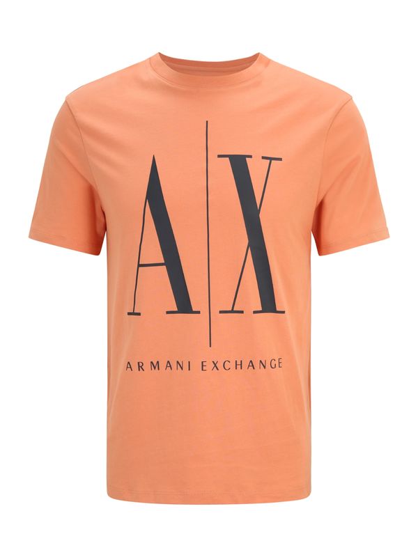 ARMANI EXCHANGE ARMANI EXCHANGE Тениска '8NZTPA'  оранжево / черно