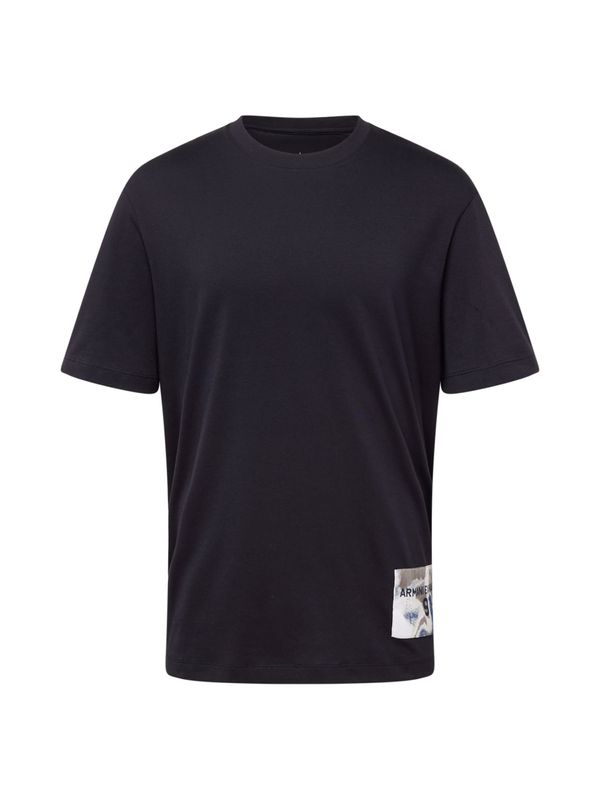 ARMANI EXCHANGE ARMANI EXCHANGE Тениска  синьо / нейви синьо / бяло