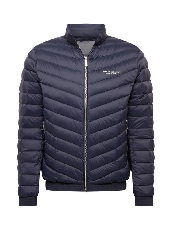 ARMANI EXCHANGE ARMANI EXCHANGE Зимно яке  нейви синьо / бяло