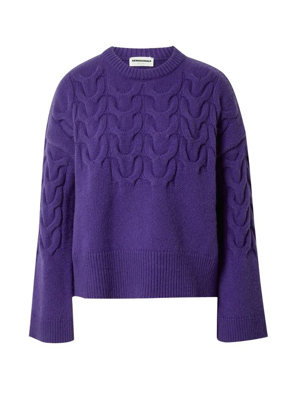 ARMEDANGELS ARMEDANGELS Пуловер 'Bruna'  тъмнолилаво
