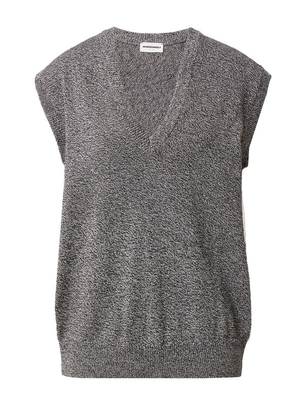 ARMEDANGELS ARMEDANGELS Пуловер 'MALUKA'  черен меланж