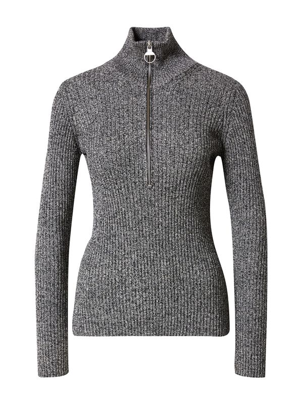 ARMEDANGELS ARMEDANGELS Пуловер 'Mikaela'  черно / бяло