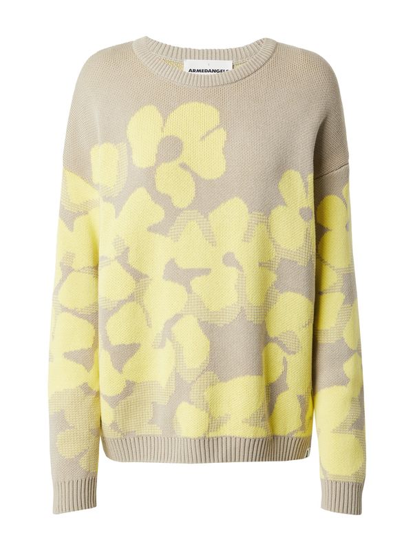 ARMEDANGELS ARMEDANGELS Пуловер 'OLESSYAA'  цвят "пясък" / жълто