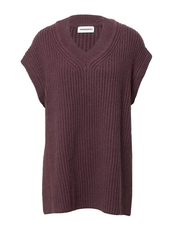 ARMEDANGELS ARMEDANGELS Пуловер  тъмнокафяво