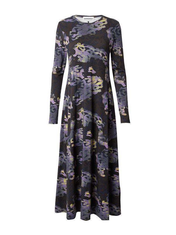 ARMEDANGELS ARMEDANGELS Рокля 'Azura Digilaand'  тъмносиньо / жълто / светлолилаво / черно