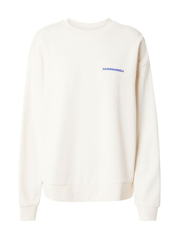 ARMEDANGELS ARMEDANGELS Суичър 'Arin'  кремаво / синьо