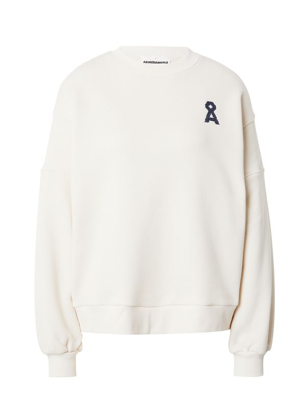 ARMEDANGELS ARMEDANGELS Суичър 'WINONA RETRO'  тъмносиньо / бял меланж