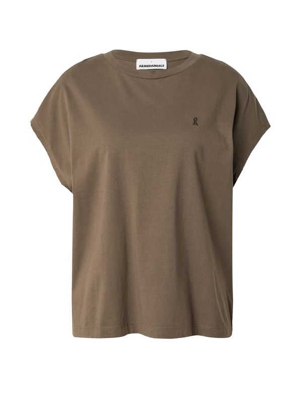 ARMEDANGELS ARMEDANGELS Тениска 'INARA'  таупе сиво