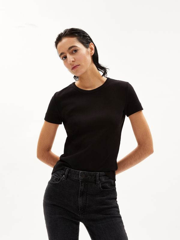 ARMEDANGELS ARMEDANGELS Тениска 'KARDAA'  черно