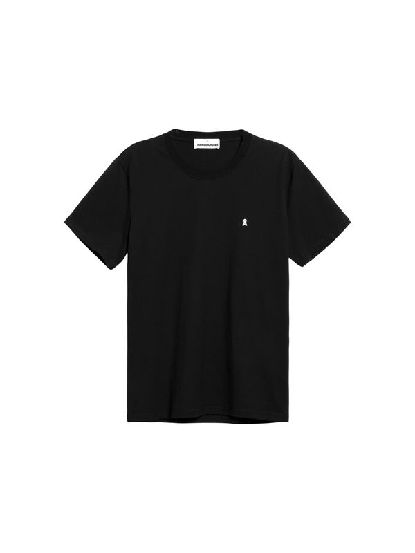 ARMEDANGELS ARMEDANGELS Тениска 'LAARON'  черно / бяло