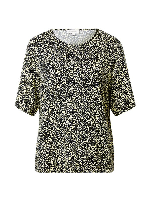 ARMEDANGELS ARMEDANGELS Тениска 'Loria'  нейви синьо / неоново жълто