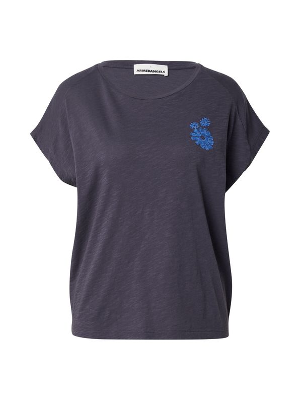 ARMEDANGELS ARMEDANGELS Тениска 'ONELIA FANCY'  синьо / нощно синьо