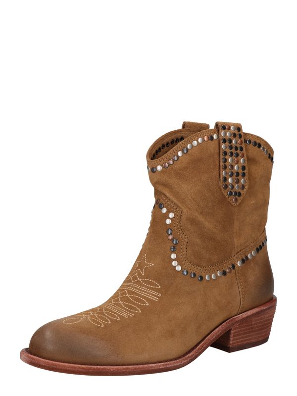 ASH ASH Каубойски ботуши 'GIPSY03'  умбра / сребърно сиво / тъмносиво