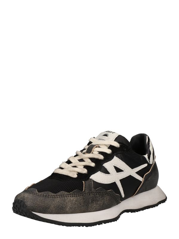 ASH ASH Ниски маратонки 'SUNSTAR05'  черно / бяло