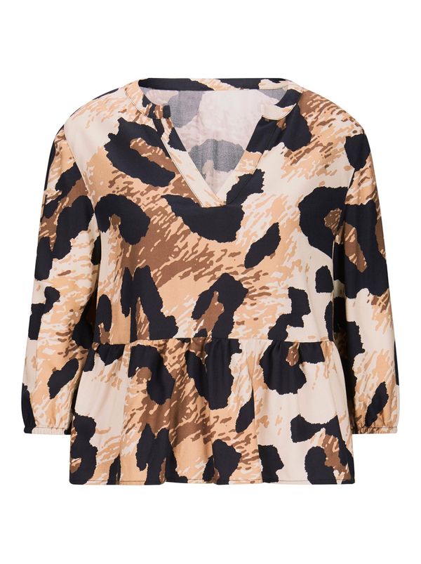 Ashley Brooke by heine Ashley Brooke by heine Блуза  кремаво / камел / черно