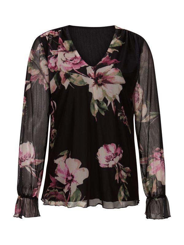 Ashley Brooke by heine Ashley Brooke by heine Блуза  розе / пастелно розово / черно