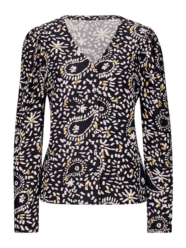 Ashley Brooke by heine Ashley Brooke by heine Блуза  злато / черно / бяло