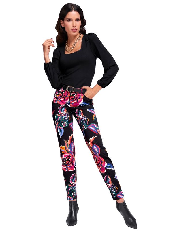 Ashley Brooke by heine Ashley Brooke by heine Панталон  розово / черно